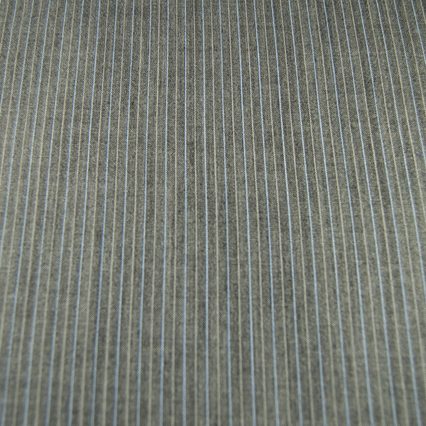 CW-1100W - Γκρι Cool Wool με Γαλάζια και Κίτρινη Ρίγα