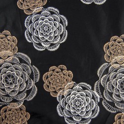 FA-1531 - Κεντημένη Ελαστική Ποπλίνα