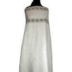 FA-1533 - Λινό με Κεντημένη Μπορντούρα