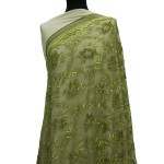 LA-1010 - Δαντέλα Κεντημένη με Παγιέτα και Χάντρες