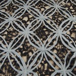 LA-1016 - Δαντέλα Κεντημένη Μακραμέ