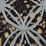 LA-1016 - Δαντέλα Κεντημένη Μακραμέ