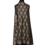 LA-1025B - Δαντέλα Σαντιγύ Μεταλιζέ