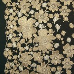 LA-1032C - Κεντημένο Τούλι Φλοράλ