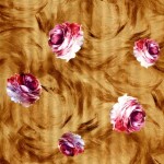 PR-1012 - Φλοράλ Μεταξωτό Εμπριμέ