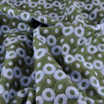 RI-1004 - Κέντημα Μάλλινο σε Οργάντζα