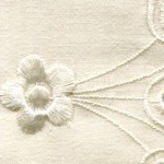 RI-1006 - Κέντημα Κοφτό σε Μαλλί Βουάλ