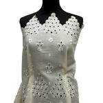 RI-1006 - Κέντημα Κοφτό σε Μαλλί Βουάλ