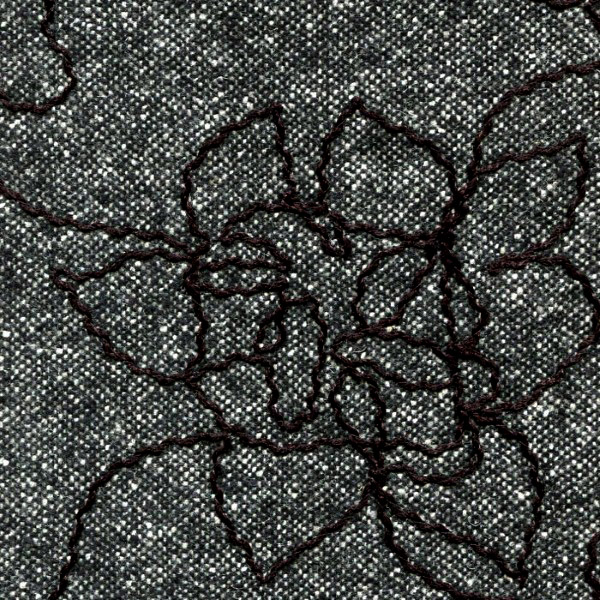 RI-1009 - Τουίντ Κεντημένο