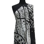 SF-1024 - Μουσελίνα Κεντημένη Ντεβορέ