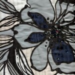 SF-1025A - Μουσελίνα Κεντημένη Ντεβορέ