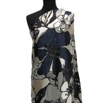 SF-1025A - Μουσελίνα Κεντημένη Ντεβορέ