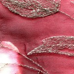 SF-1028B - Μουσελίνα Κεντημένη με Μεταλλική Κλωστή 