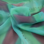 SF-1029B - Μουσελίνα Μπατίκ Κεντημένη