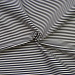 ST-1020Α - Ριγέ Βισκόζ Ασπρο-Μαύρο