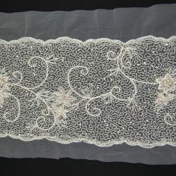 TR-1003 - Τρέσα Κεντημένη με Παγιέτες   