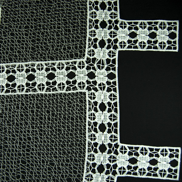 BRD-1004 - Μεταξωτή Δαντέλα Ιταλίας