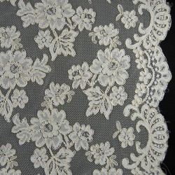 BRD-1007 - Δαντέλα με Χρυσό Κέντημα