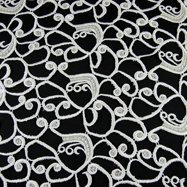 BRD-1019 - Μακραμέ Κεντημένο με Παγιέτα 