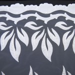 BRD-1030 - Τούλι Κεντημένο - Μπορντούρα 