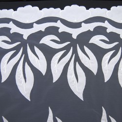 BRD-1030 - Τούλι Κεντημένο - Μπορντούρα 