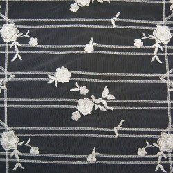 BRD-1044 - Δαντέλα Κεντημένη 3D