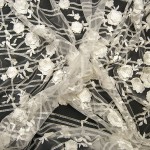 BRD-1044 - Δαντέλα Κεντημένη 3D