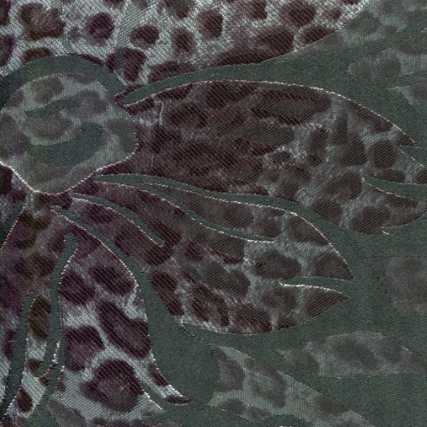 BR-1029 - Μπροκάρ με Σχέδιο Animal Φλοράλ