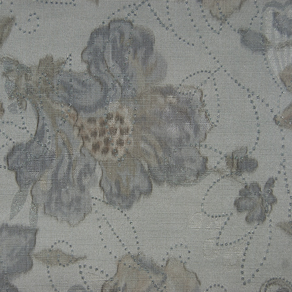 BR-1034B - Ζακάρ με Ανάγλυφο Σχέδιο Φλοράλ