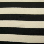 FA-1131 - Ριγέ Μάλλινο Παλτό