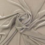 FA-1134A - Σιφόν Βελούδο Γκρι Ανοιχτό