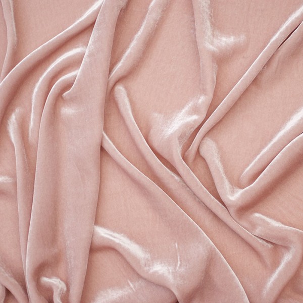 FA-1134E - Σιφόν Βελούδο Ροζ