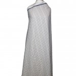 FA-1556 - Ριγέ Άσπρο - Μπλε Ζακάρ