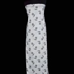 FA-1563 - Λευκή Καμπαρντίνα Κεντημένη 