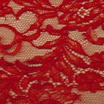 LA-1036 - Δαντέλα Κορδονέ Κόκκινη