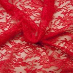 LA-1036 - Δαντέλα Κορδονέ Κόκκινη