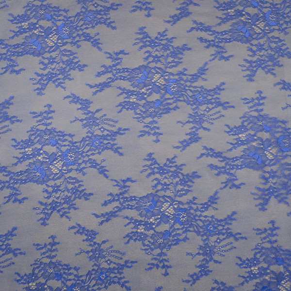 LA-1050 - Ιταλική Δαντέλα Σαντιγύ Μπλε