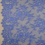 LA-1050 - Ιταλική Δαντέλα Σαντιγύ Μπλε