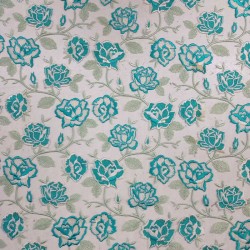 LA-1058A - Τούλι Κεντημένο Φλοράλ 