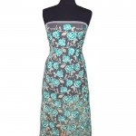 LA-1058A - Τούλι Κεντημένο Φλοράλ 