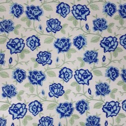 LA-1058B - Τούλι Κεντημένο Φλοράλ 