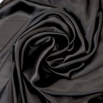 PL-2018 - Κρεπ Σατέν Μαύρο