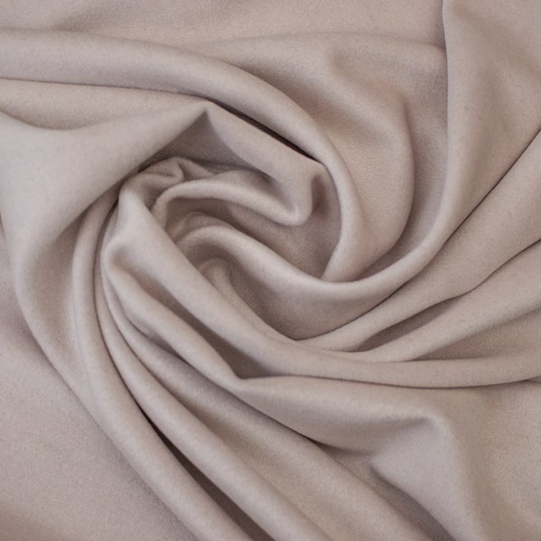 PL-2031 - Παλτό Μαλλί/Κασμήρι Ροζ-Γκρι  