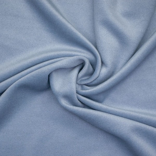 PL-2048 - Παλτό Μαλλί/Κασμήρι Γαλάζιο  