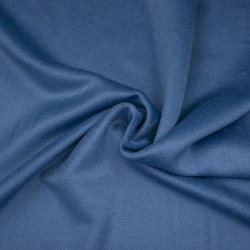 PL-2049 - Παλτό Μαλλί/Κασμήρι Μπλε 