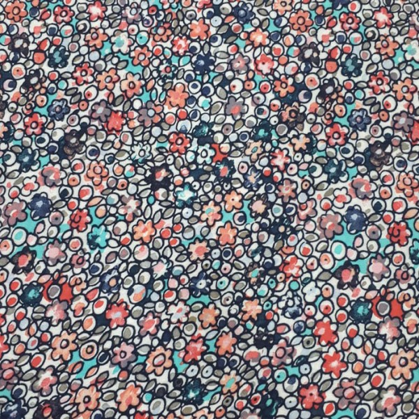 PR-1525 - Εμπριμέ Βισκόζ Φλοράλ 