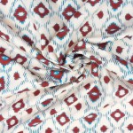 PR-1544A - Βαμβακερό Εμπριμέ Γεωμετρικό 