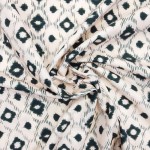 PR-1544B - Βαμβακερό Εμπριμέ Γεωμετρικό 