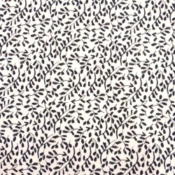 PR-1545 - Βαμβακερό Εμπριμέ Ασπρόμαυρο