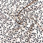 PR-1545 - Βαμβακερό Εμπριμέ Ασπρόμαυρο